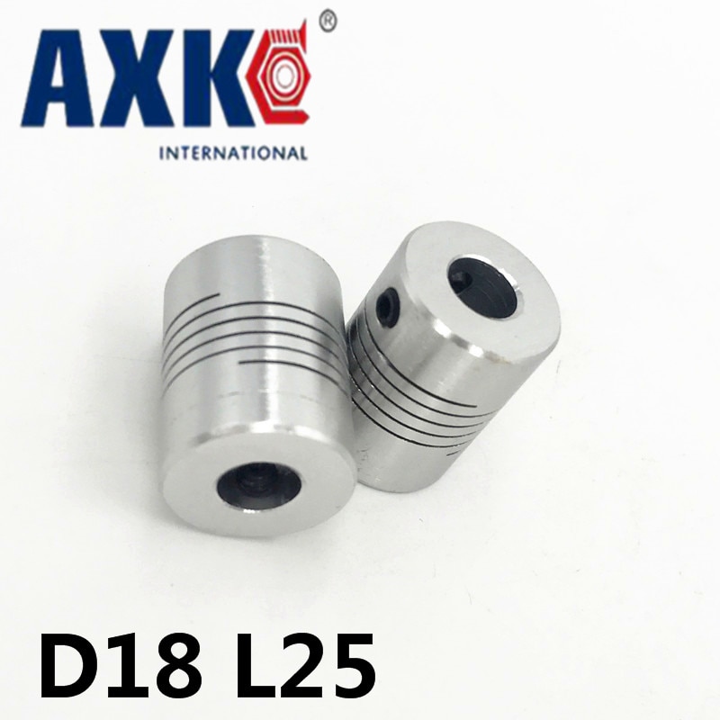 3pcs  Ʈ Ŀ  5x8mm D18 L25 ˷̴ Cnc  Ŀ  5mm 8mm/3pcs Flexible Shaft Coupling 5x8mm D18 L25 Aluminium Cnc Motor Coupling 5mm To 8mm
